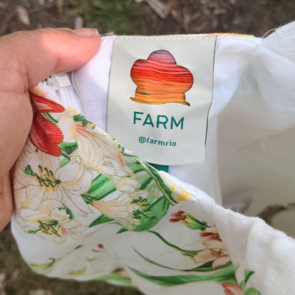 Farm Rio Linen Dress - Picture 2 of 7